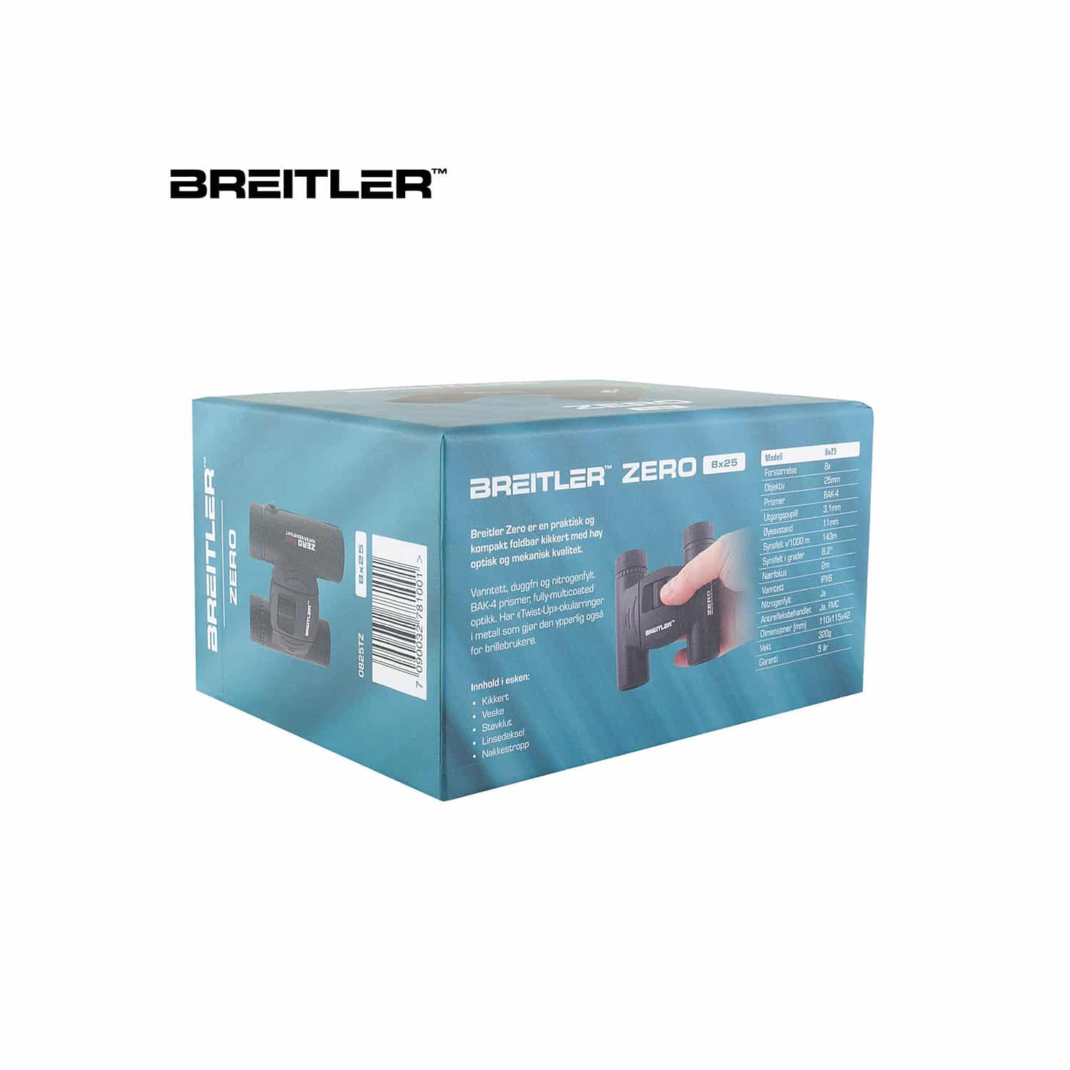 BREITLER ZERO 8x25 WA KIKKERT - Bilde 15