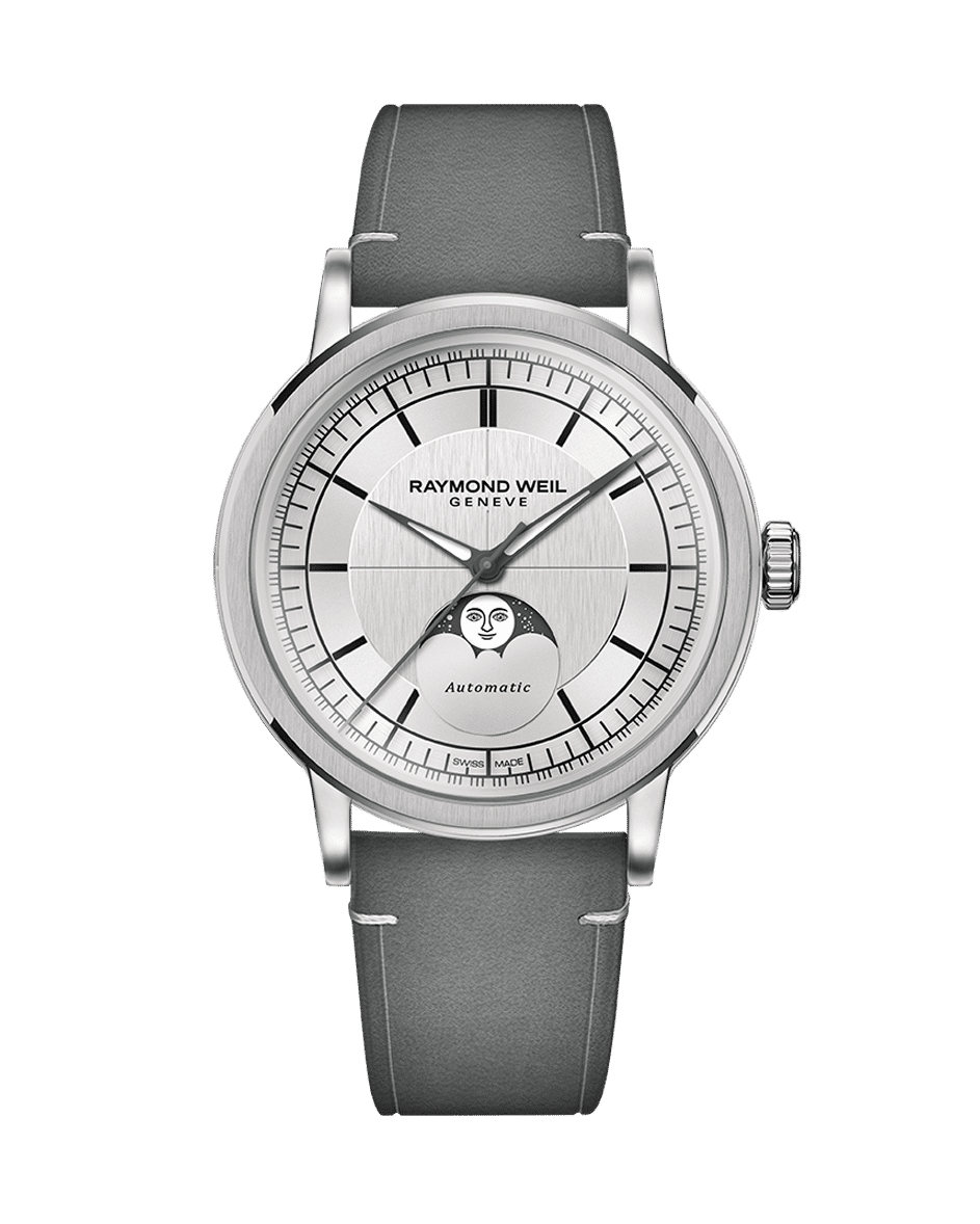 Raymond Weil Millesime Automatic Moon Phase 39.5mm - 2945-STC-65001