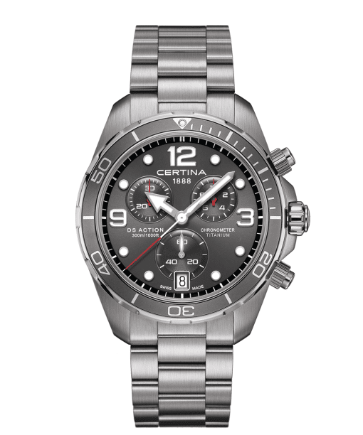 Certina DS Action Chronograph 43mm Titanium - C032.434.44.087.00