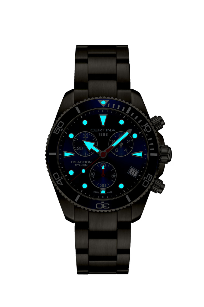 Certina DS Action Titanium Chrono 42mm - C048.417.44.041.00 - Bilde 2