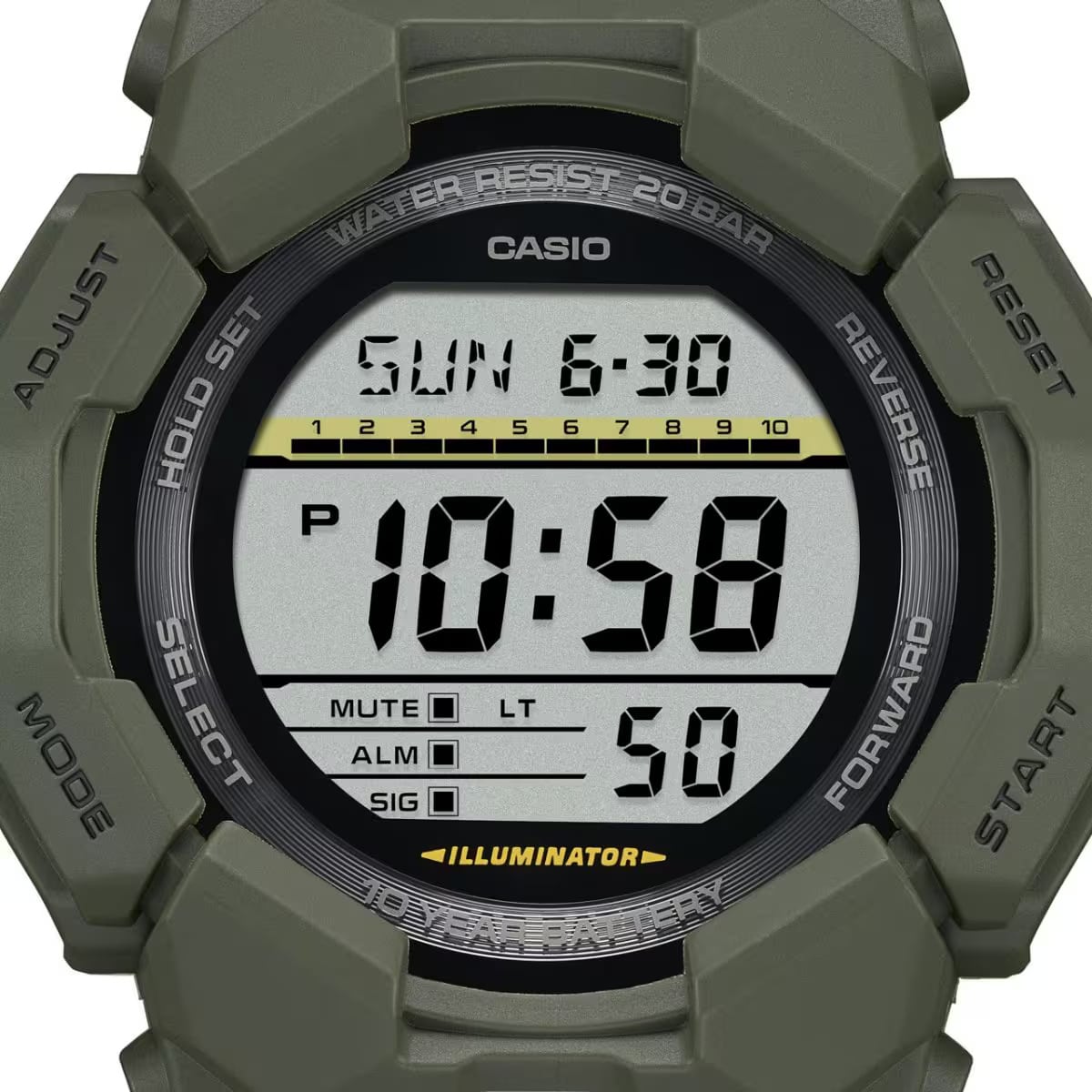 G-Shock 55x52mm - GD-010-3ER - Bilde 5