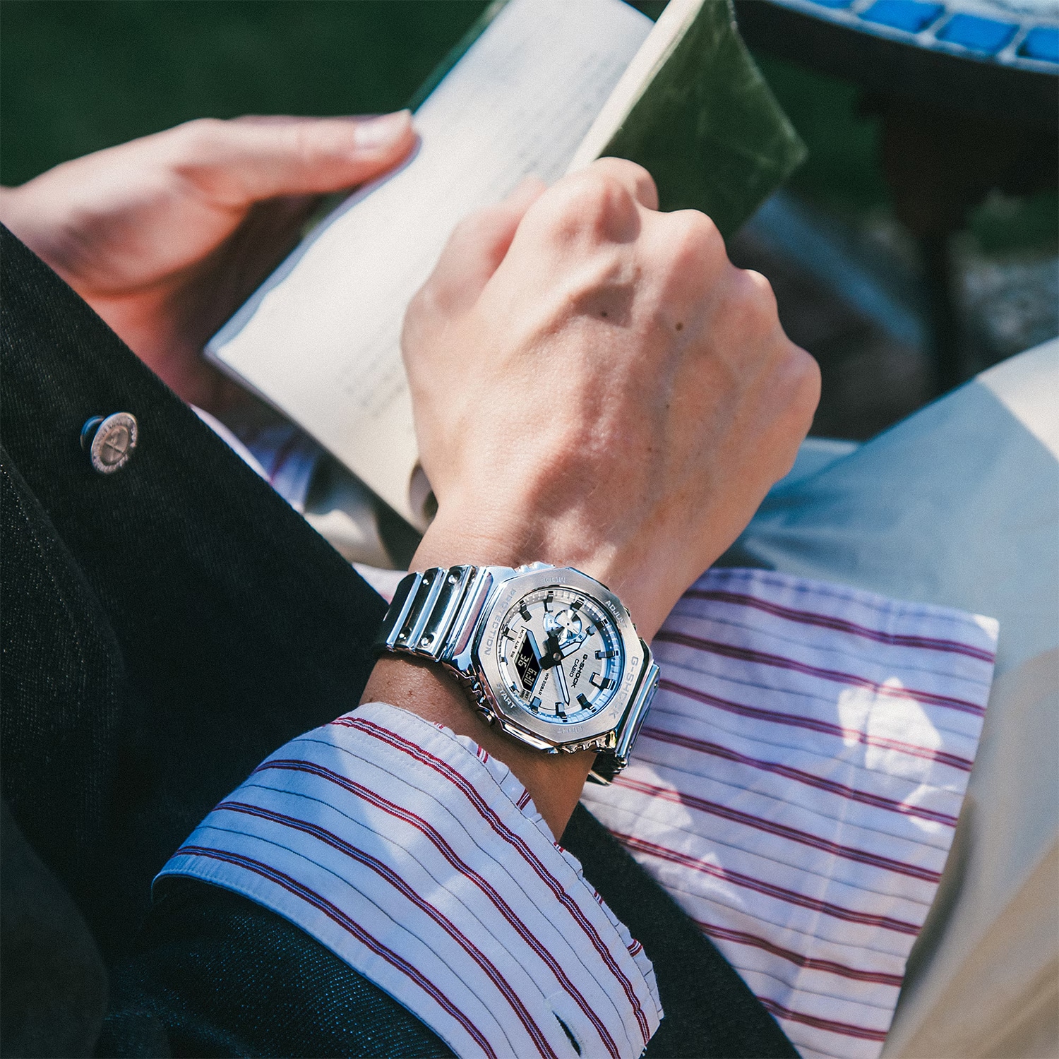 G-Shock Fine Metallic Series G-Steel 44mm - GM-2100YM-8AER - Bilde 4