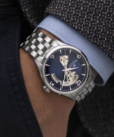 Hamilton Jazzmaster Open Heart Auto 42MM - H32705141 - Bilde 5