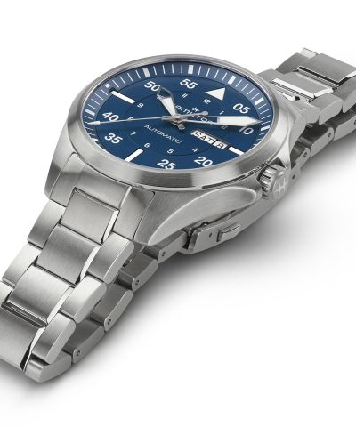 Hamilton Khaki Aviation Pilot Day Date Auto 42MM - H64635140 - Bilde 2