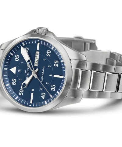Hamilton Khaki Aviation Pilot Day Date Auto 42MM - H64635140 - Bilde 3