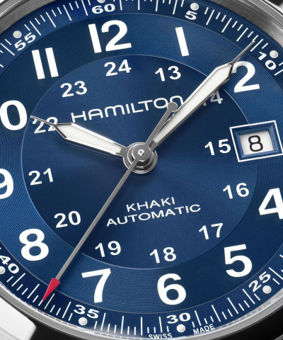 Hamilton Khaki Field Auto 42mm - H70605540 - Bilde 4