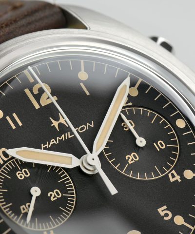 Hamilton Khaki Aviation Pilot Pioneer Mechanical Chrono 40mm - H76409530 - Bilde 4