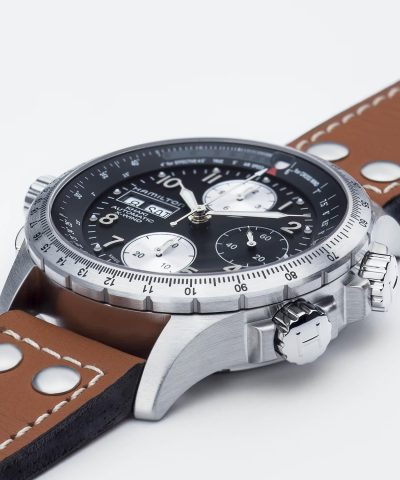 Hamilton Khaki Aviation X-Wind Auto Chrono 44MM - H77616533 - Bilde 2
