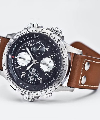 Hamilton Khaki Aviation X-Wind Auto Chrono 44MM - H77616533 - Bilde 3