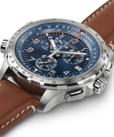 Hamilton Khaki Aviation X-Wind GMT Chrono Quartz 46MM - H77922541 - Bilde 3
