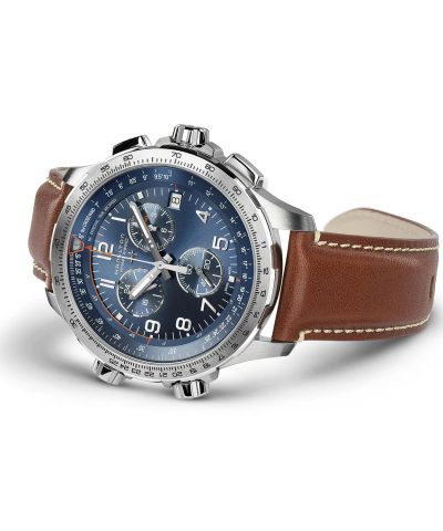 Hamilton Khaki Aviation X-Wind GMT Chrono Quartz 46MM - H77922541 - Bilde 4