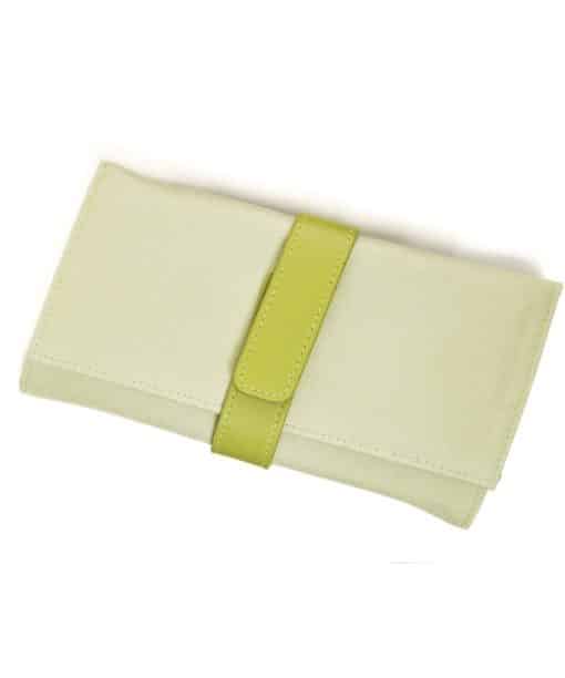 Leanschi jewellery travel pouch/green