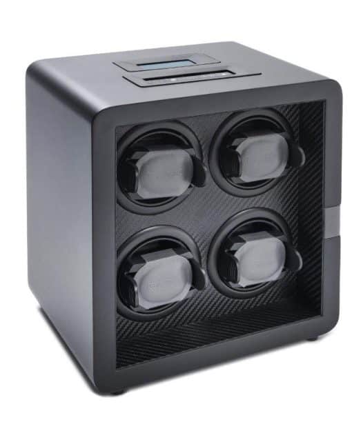 Leanschi watch winder 4 slots/black-black