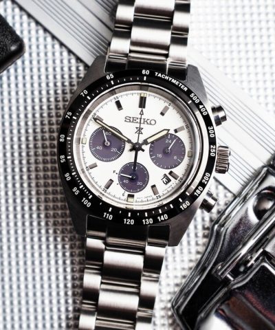 Seiko Prospex Speedtimer 1969 Re-Creation Solar 39mm - SSC813P1 - Bilde 3