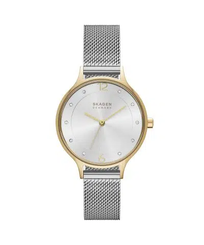 Skagen Anita Lille Two-Tone Steel Mesh Watch - SKW2340