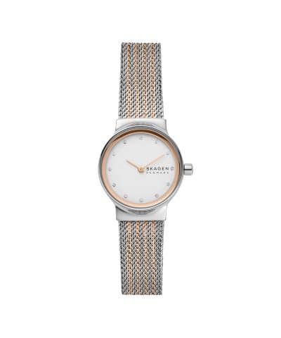 Skagen Freja Lille Two-Tone Steel Mesh Watch - SKW2699
