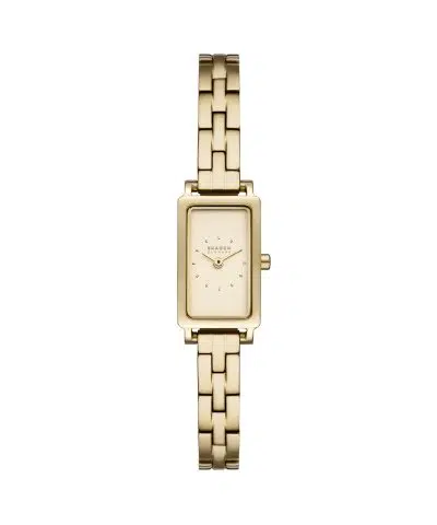 Skagen Hagen Micro Two-Hand Gold Stainless Steel Watch - SKW3154