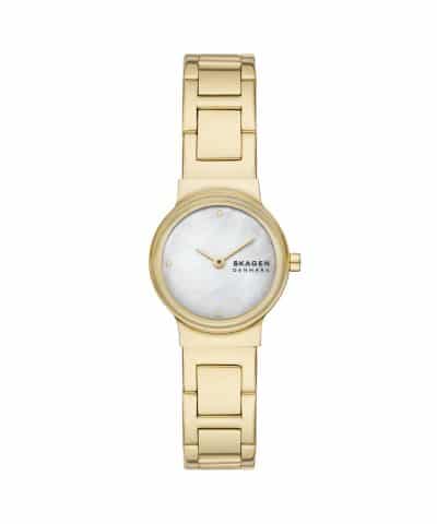 Skagen Freja Lille Two-Hand Gold Stainless Steel Watch - SKW3167