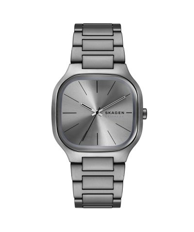 Skagen Mellem Three-Hand Grey Stainless Steel Watch - SKW6936