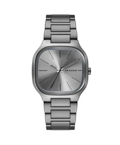 Skagen Mellem Three-Hand Grey Stainless Steel Watch - SKW6936