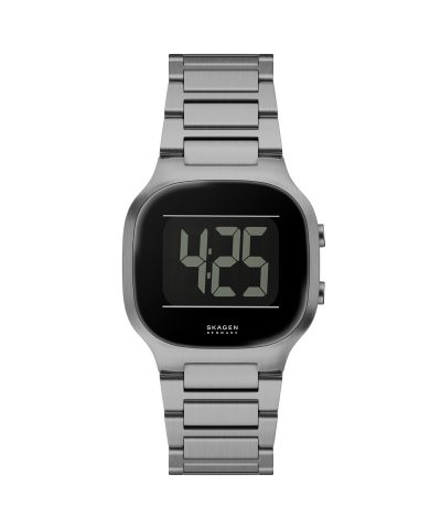 Skagen Mellem Digital Gunmetal Stainless Steel Watch - SKW6947