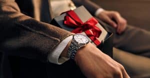 Tissot klokke på herrehånd