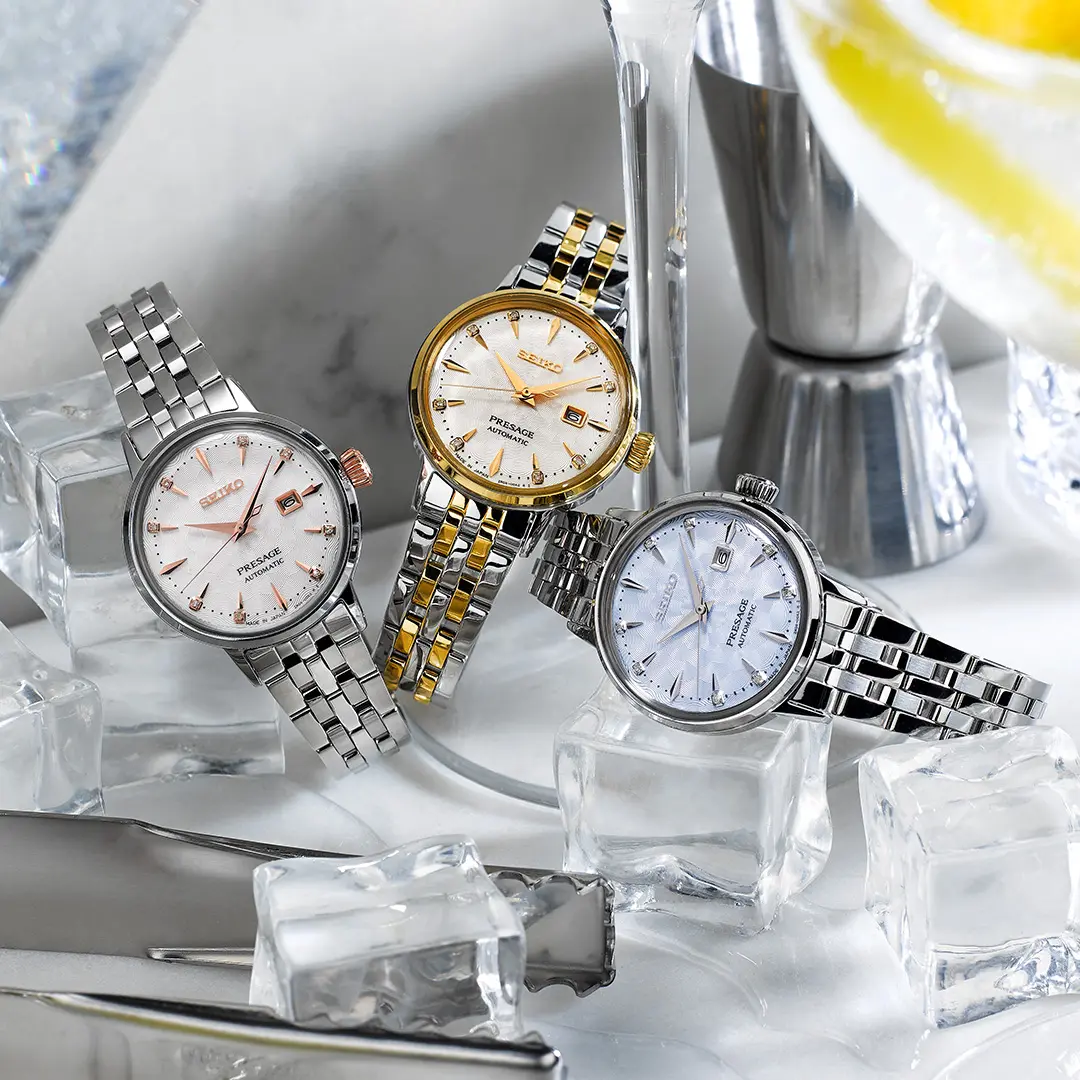 Seiko Presage Cocktail Time "White Lady" Diamond Twist 30mm - SRE010J1 - Bilde 4