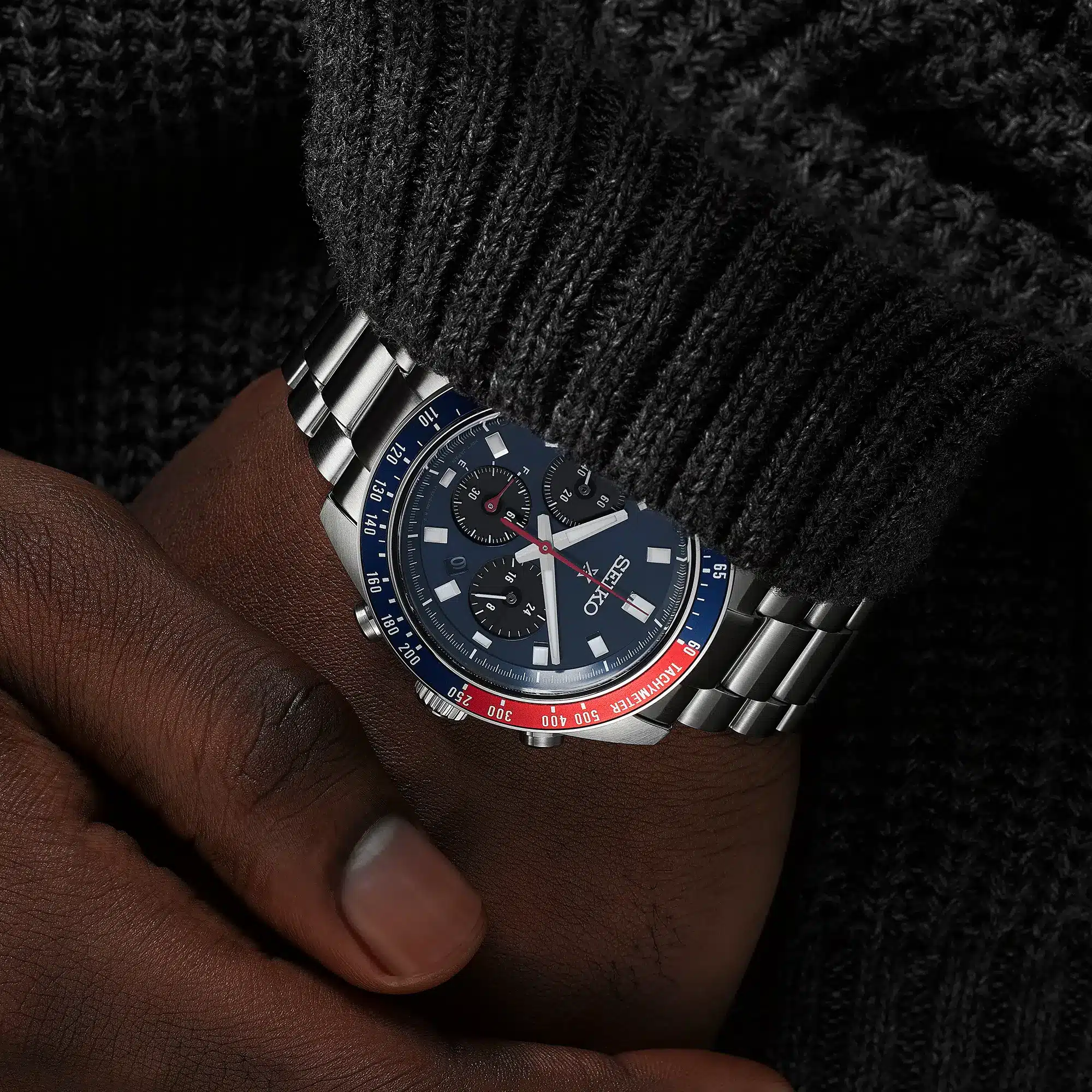 Seiko Prospex 'Go Large' Speedtimer Solar - SSC913P1 - Bilde 7