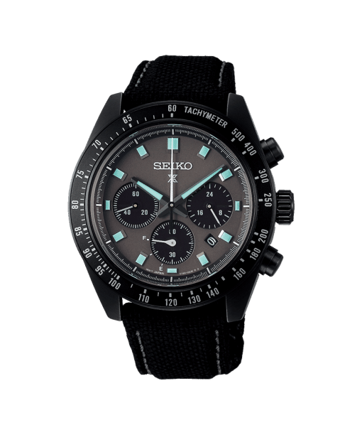 Produktbilde av Seiko Prospex Black Series ‘Night Vision’ Solar Speedtimer Chronograph - SSC923P1