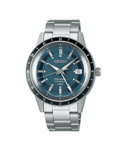 Seiko Presage Style60's 'Petrol Blue' Road Trip GMT - SSK009J1