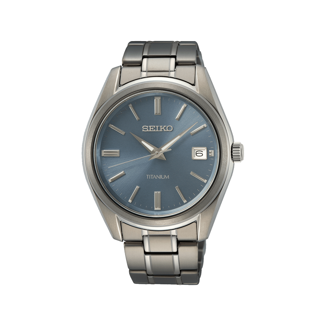 Seiko Quartz Titan Sapphire 40mm - SUR371P1