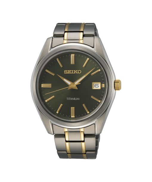 Seiko Quartz Titan Sapphire 40mm - SUR377P1
