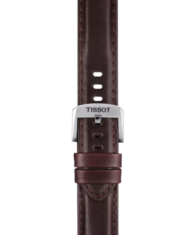 Tissot Official Brown Leather Strap Lugs 20MM - Bilde 2
