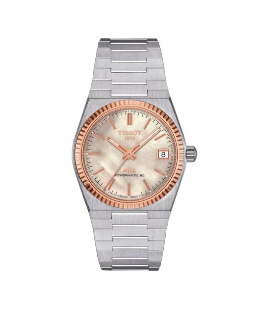 Tissot PRX Powermatic 80 35mm Steel And 18k Gold Bezel - T931.207.41.111.00