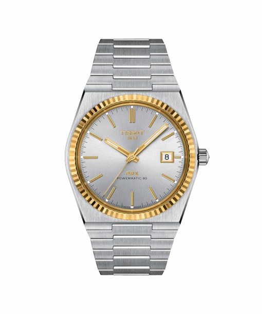 Tissot PRX Powermatic 80 Steel And 18k Gold Bezel - T931.407.41.031.01