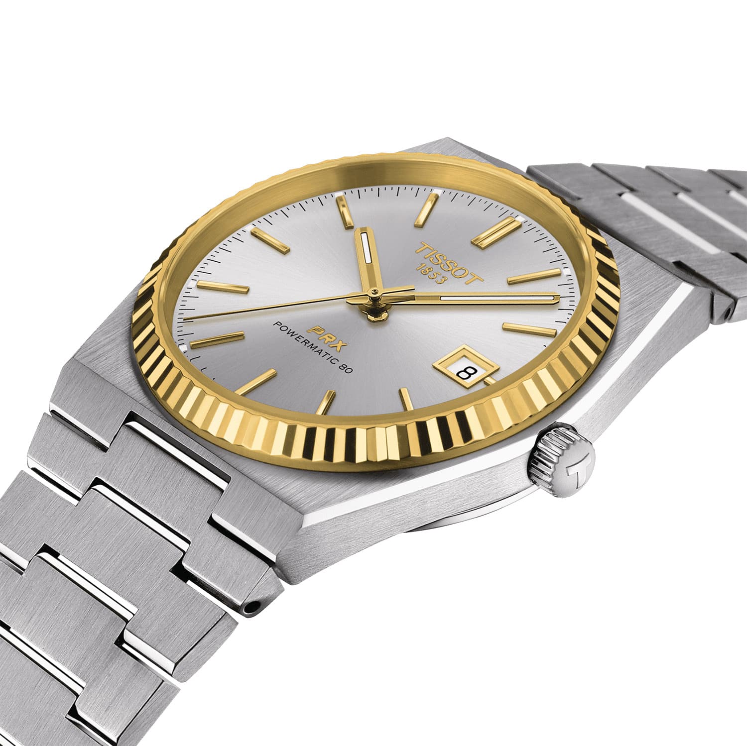Tissot PRX Powermatic 80 Steel And 18k Gold Bezel - T931.407.41.031.01 - Bilde 6