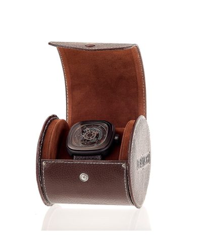 Leanschi Oval-shaped transportation pouch for 1 large watch - Bilde 3
