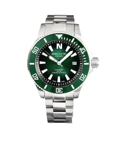 Bruvik Svalbard 43mm Aurora Borealis