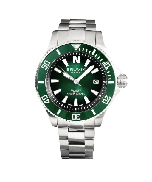 Bruvik Svalbard 43mm Aurora Borealis